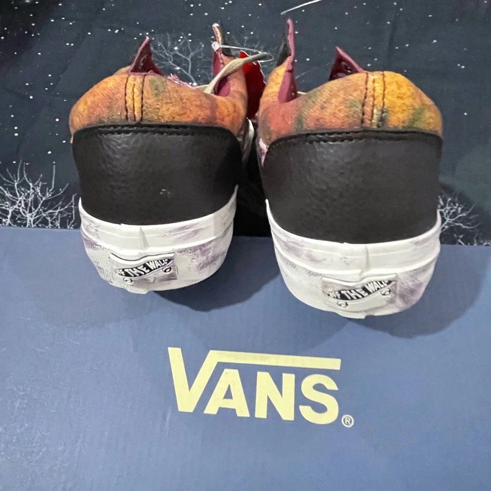 Vans Multicolor Low Top Sneakers with Black Toe - Picture 11 of 11